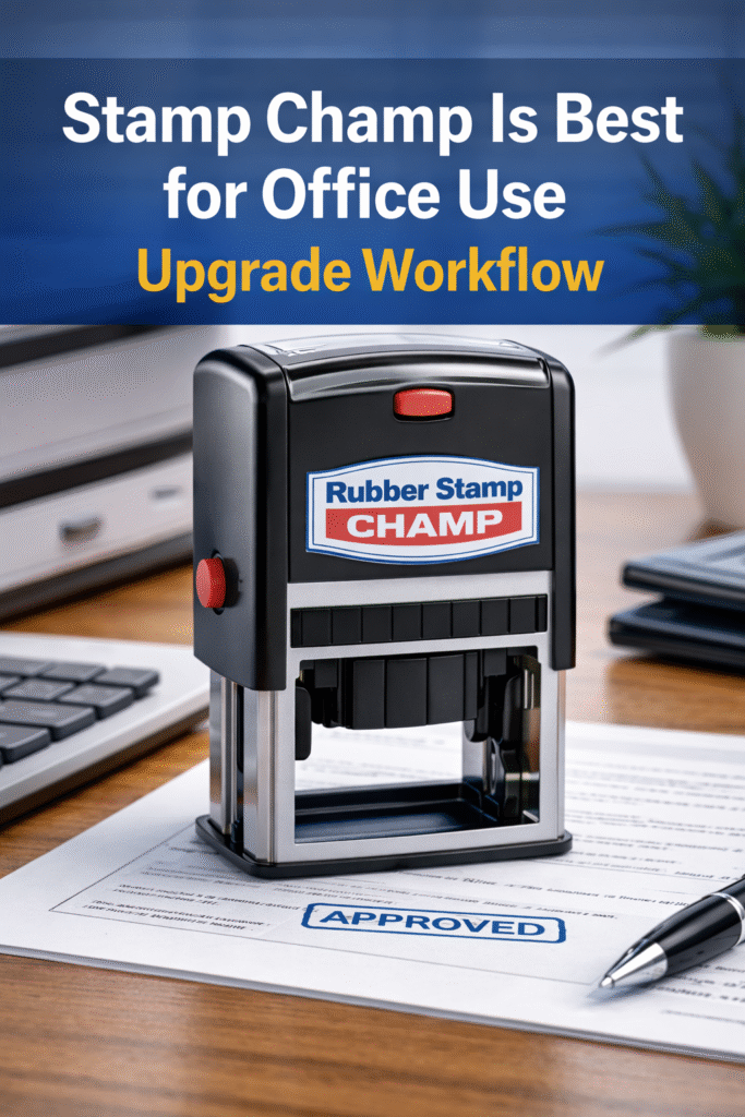 Which Rubber Stamp Champ Is Best for Office Use ?