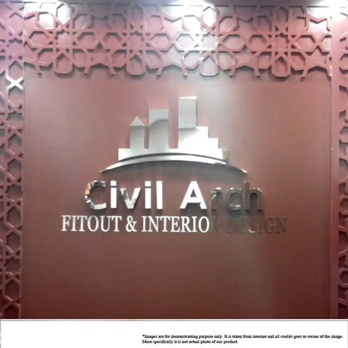 3D Stainless Steel Signage