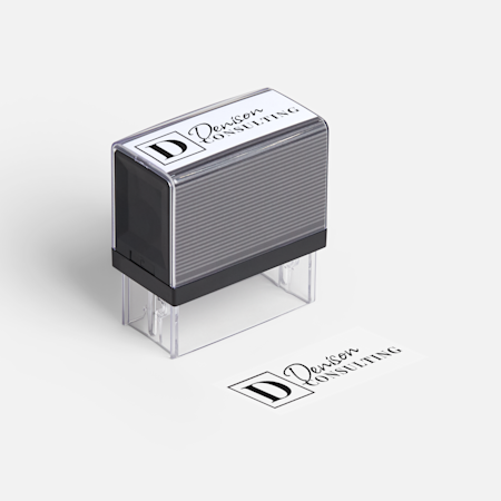 Custom Rubber Stamp Design for Professional Business Branding