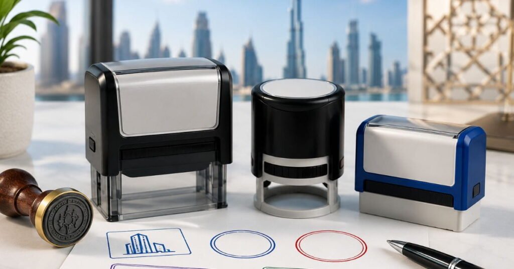 Design Custom Stamps Online in Dubai – Online Stamp Maker (Easy, Fast & Affordable)