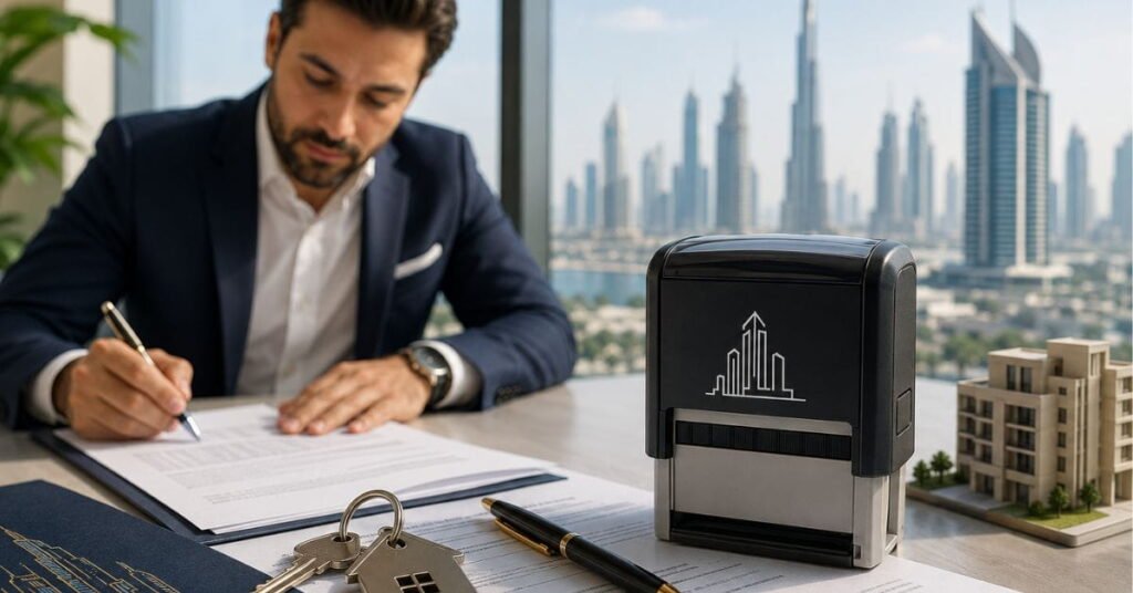 Dubai Real Estate Stamp