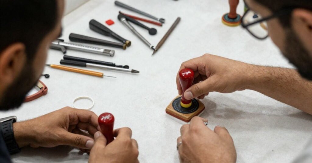 Trusted Rubber Stamp Supplier in Dubai with Warranty for Business Use