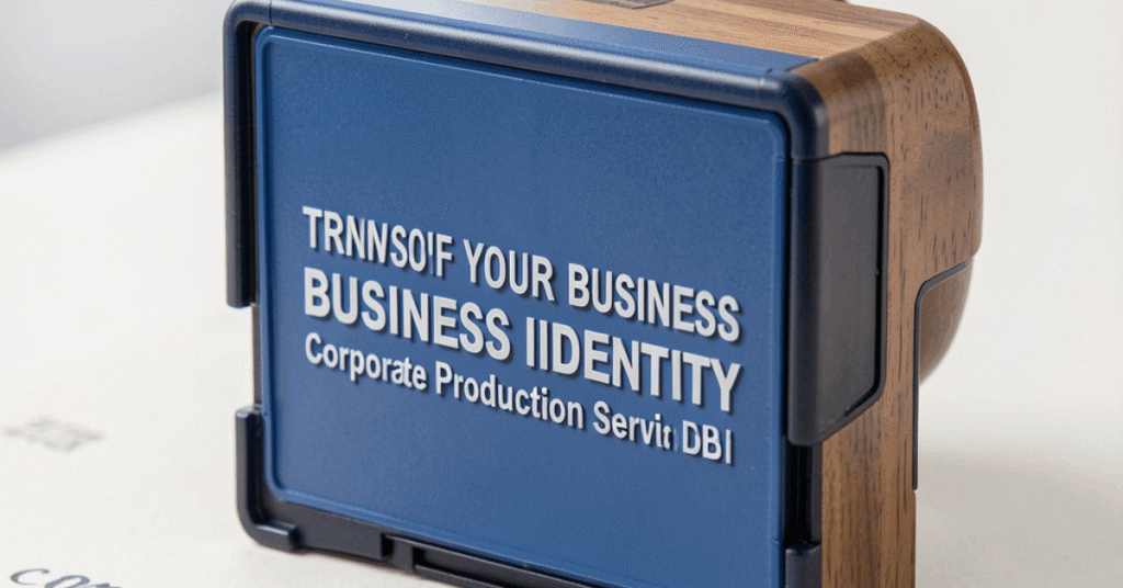Transform Your Business Identity with Corporate Stamp Production Service Dubai